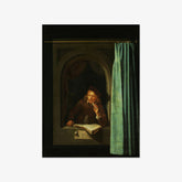 Man Smoking a Pipe by Gerard Dou - thumbnail_0_nf_66fc1bab8213847b6f3578fc